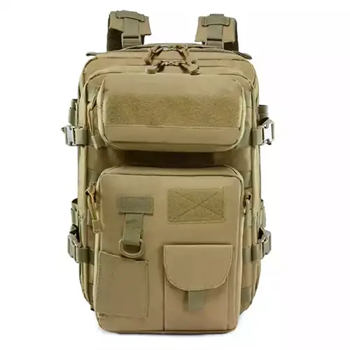 Tactical MOLLE Assault Backpack with Multi-Compartment Design